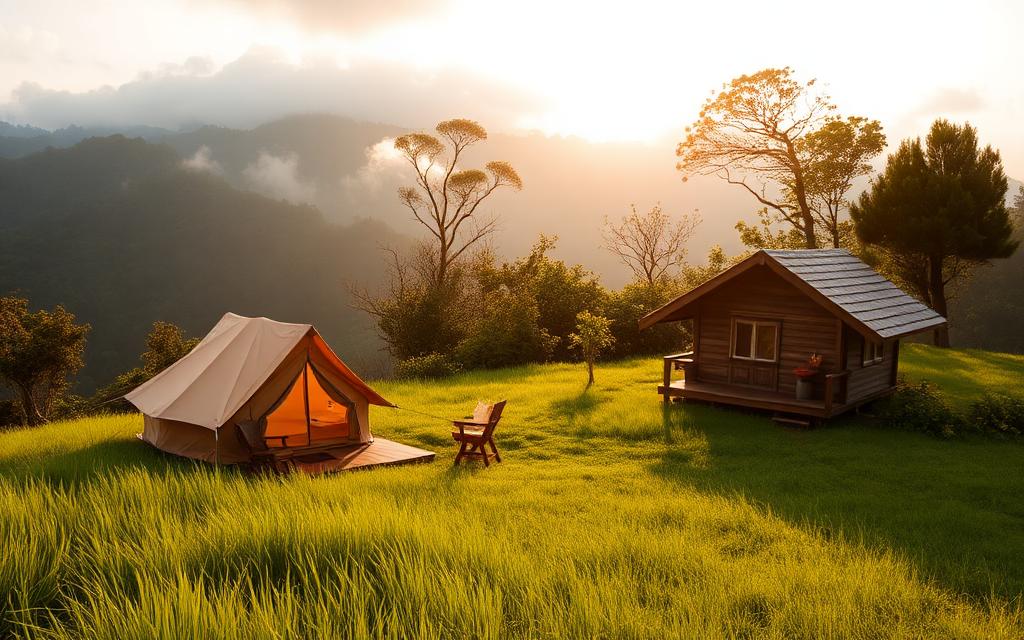 Family rooms and camping tents coming soon